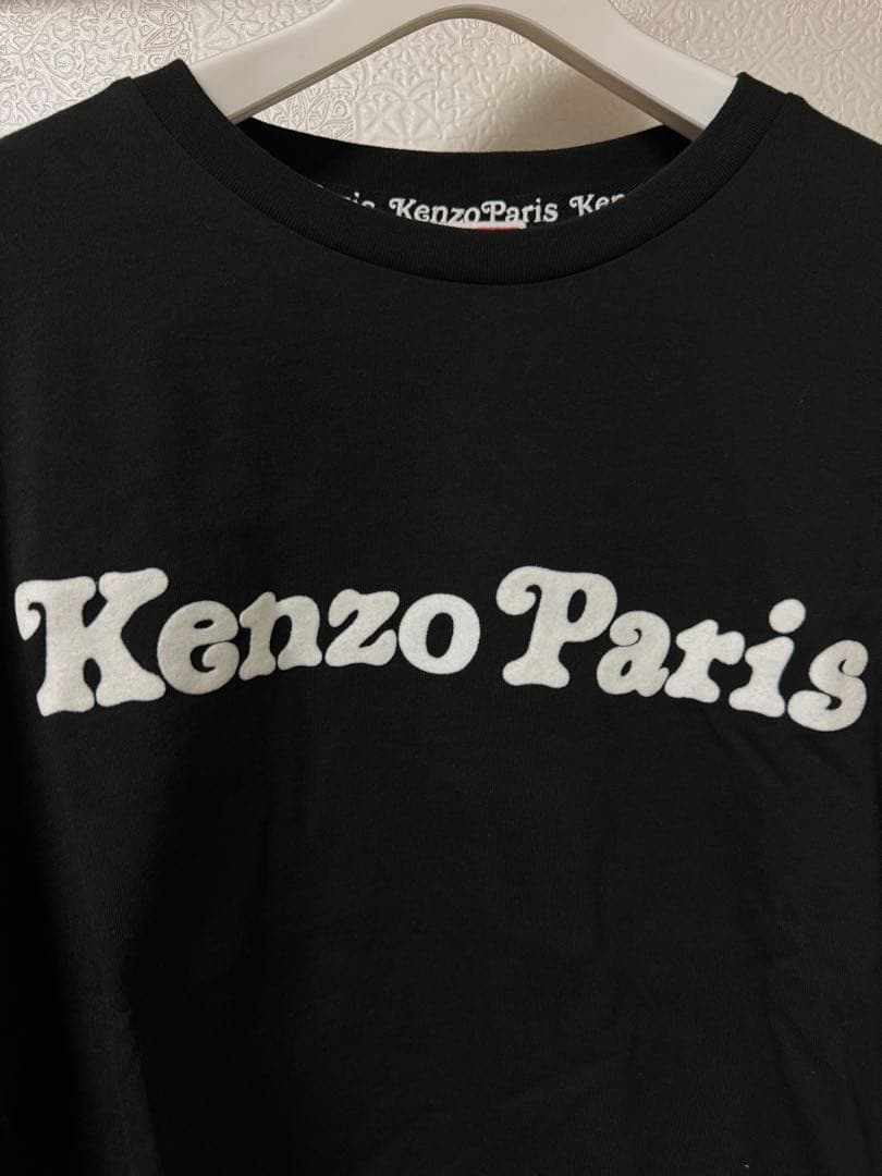 Kenzo Paris ロゴ Tシャツ Lサイズ ブラック