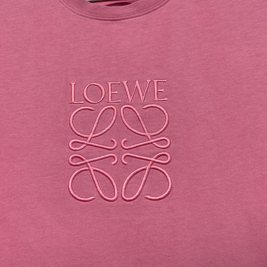 ★激レアカラー★ loewe ロエべ　tシャツ ピンク　Sサイズ　正規品鑑定済