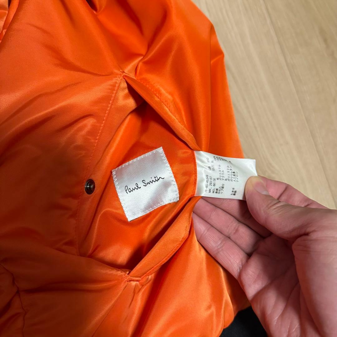 ポールスミス 19aw リバーシブルブルゾン パリコレ