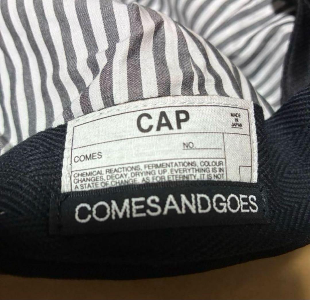 COMESANDGOES NYベースボールキャップ ブラック　希少モデル