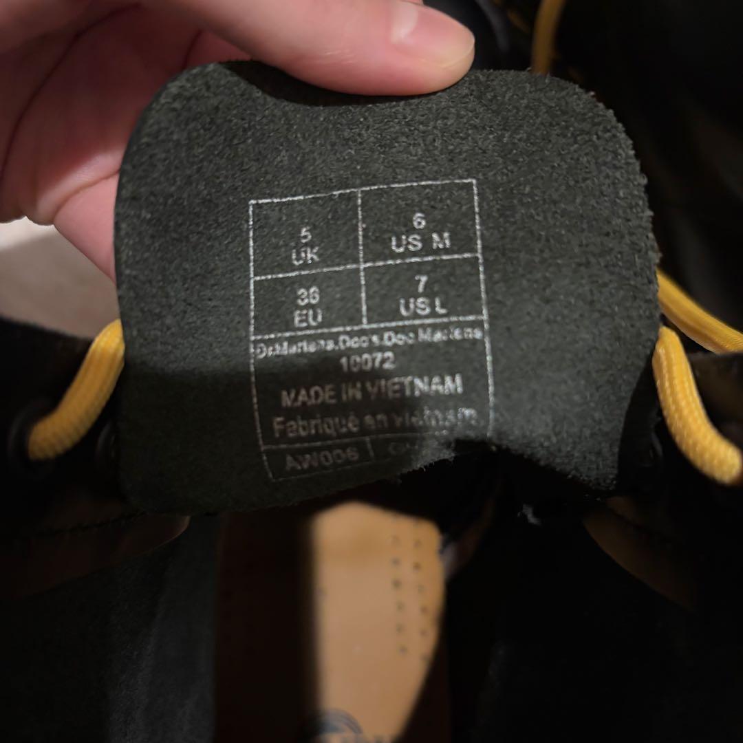 Dr. Martens ブラックブーツ 24cm