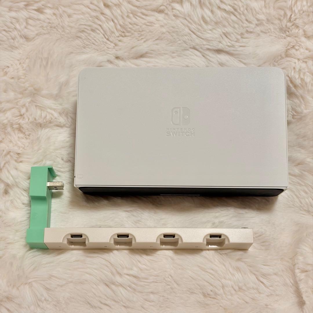 【匿名配送】Switch 有機EL＋リングフィット＋ジョイコン4本＋SDカード付