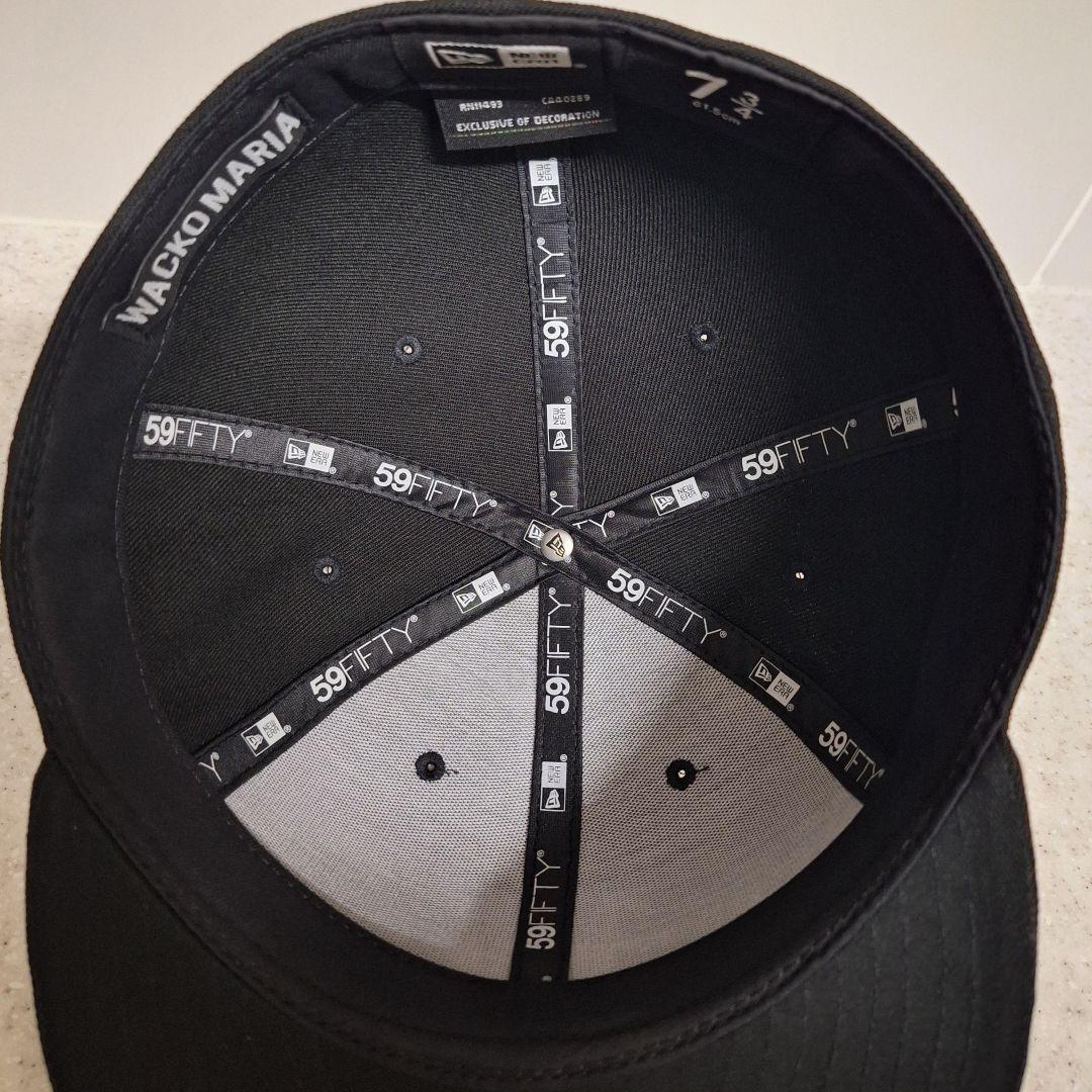 WACKOMARIA NEWERA 59fifty 黒×白 7 3/4 61.5