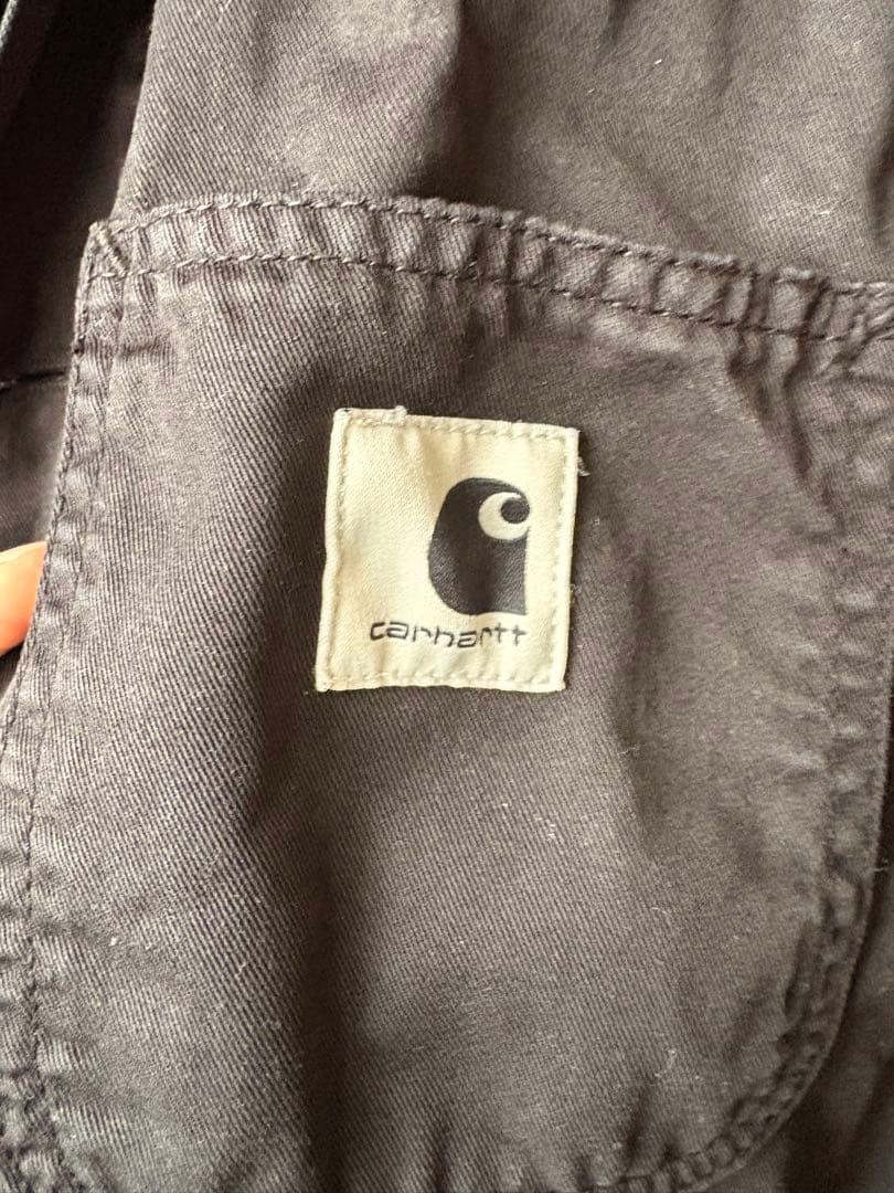 Carhartt ブラック カバーオール古着