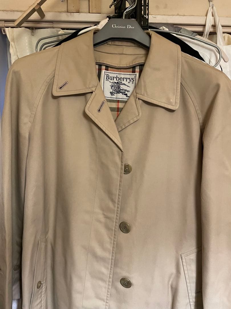 バーバリーステンカラーコートバルマカーンノバチェック ライナー欠品
