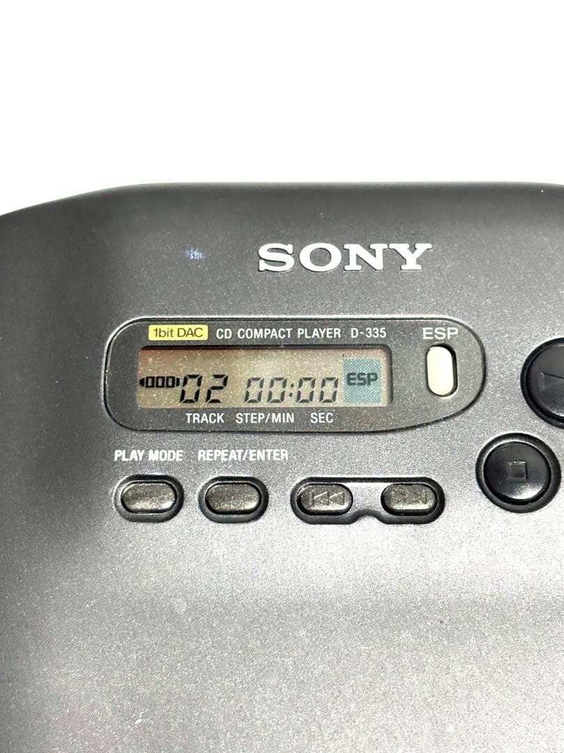 SONY CDプレーヤー Discman D-335 動作品