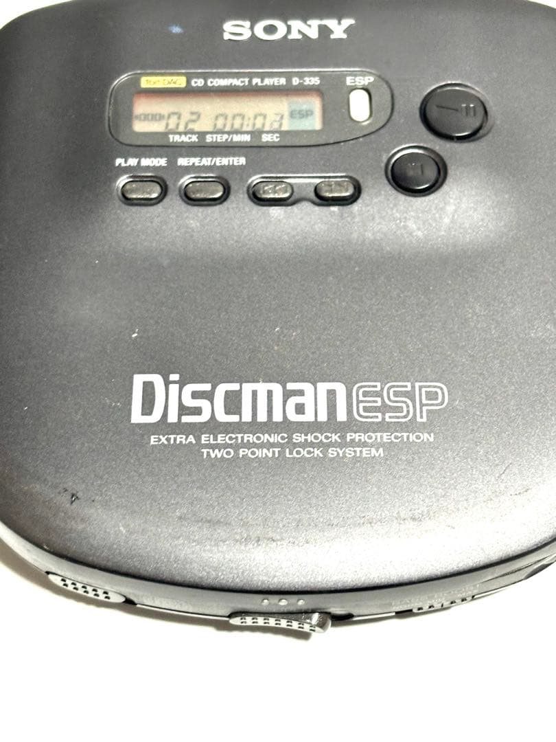 SONY CDプレーヤー Discman D-335 動作品