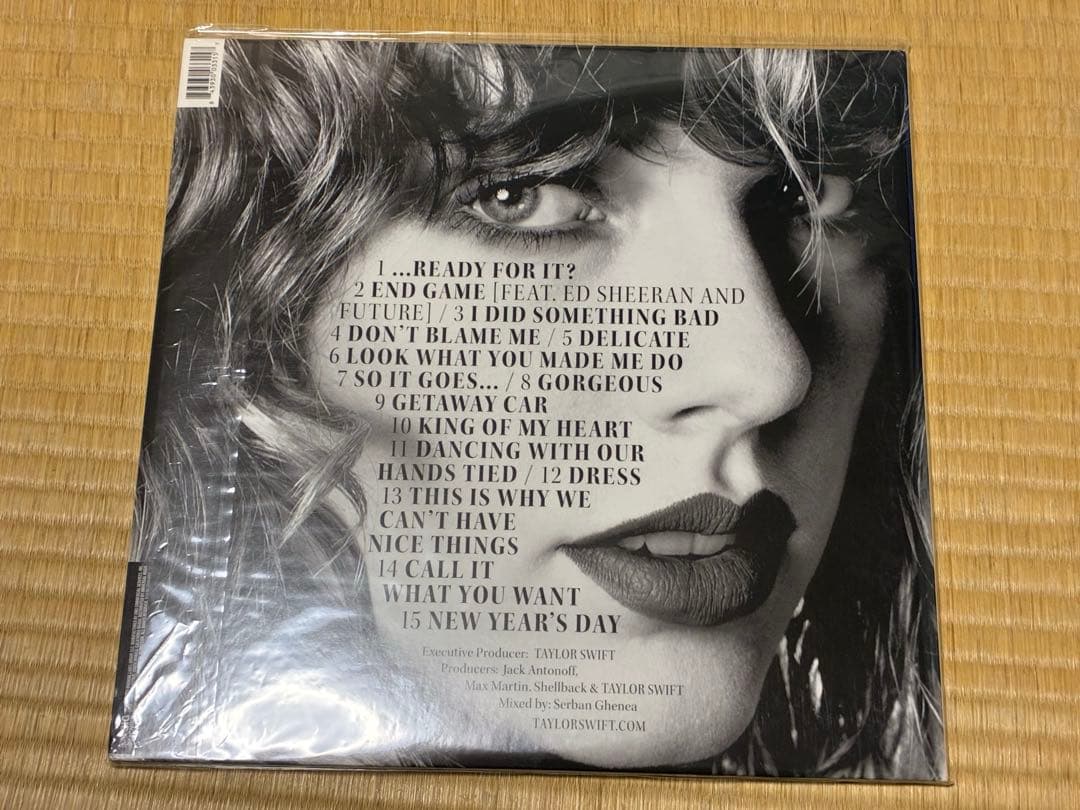 Taylor Swift reputation レコード LP