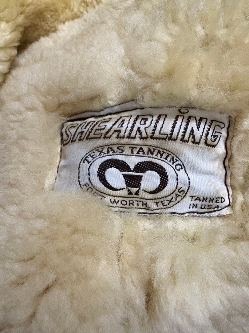 セール‼️シアリングブラウンジャケットb-3レザージャケット、SHEARLING