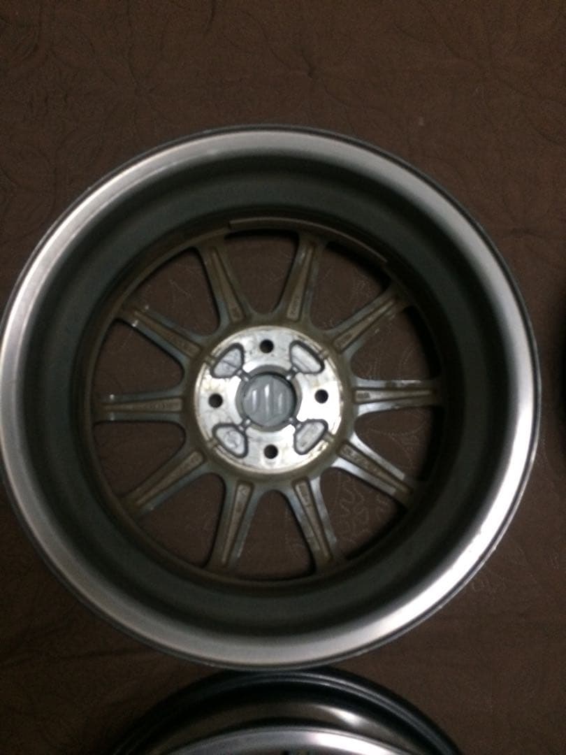 HA36sアルトワークス純正ホイール 15×5J +45 100 4H 2本　①