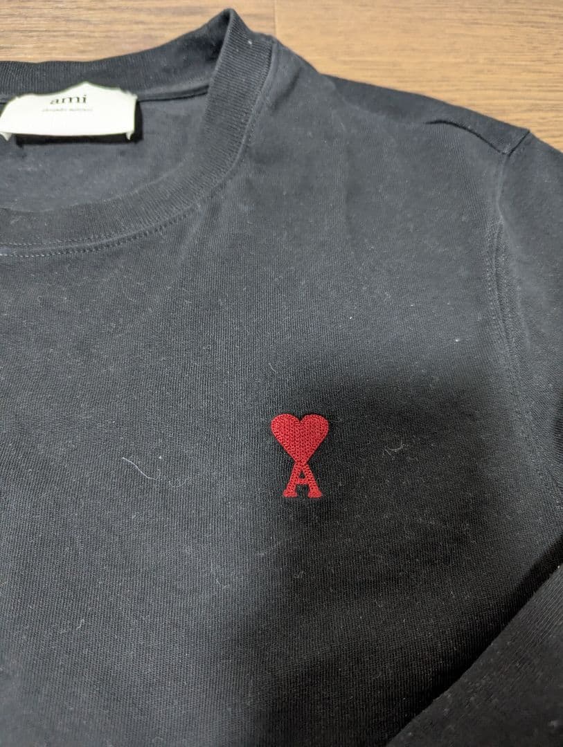 【本日限りセール】アミパリス　ブラック　ロングTシャツ