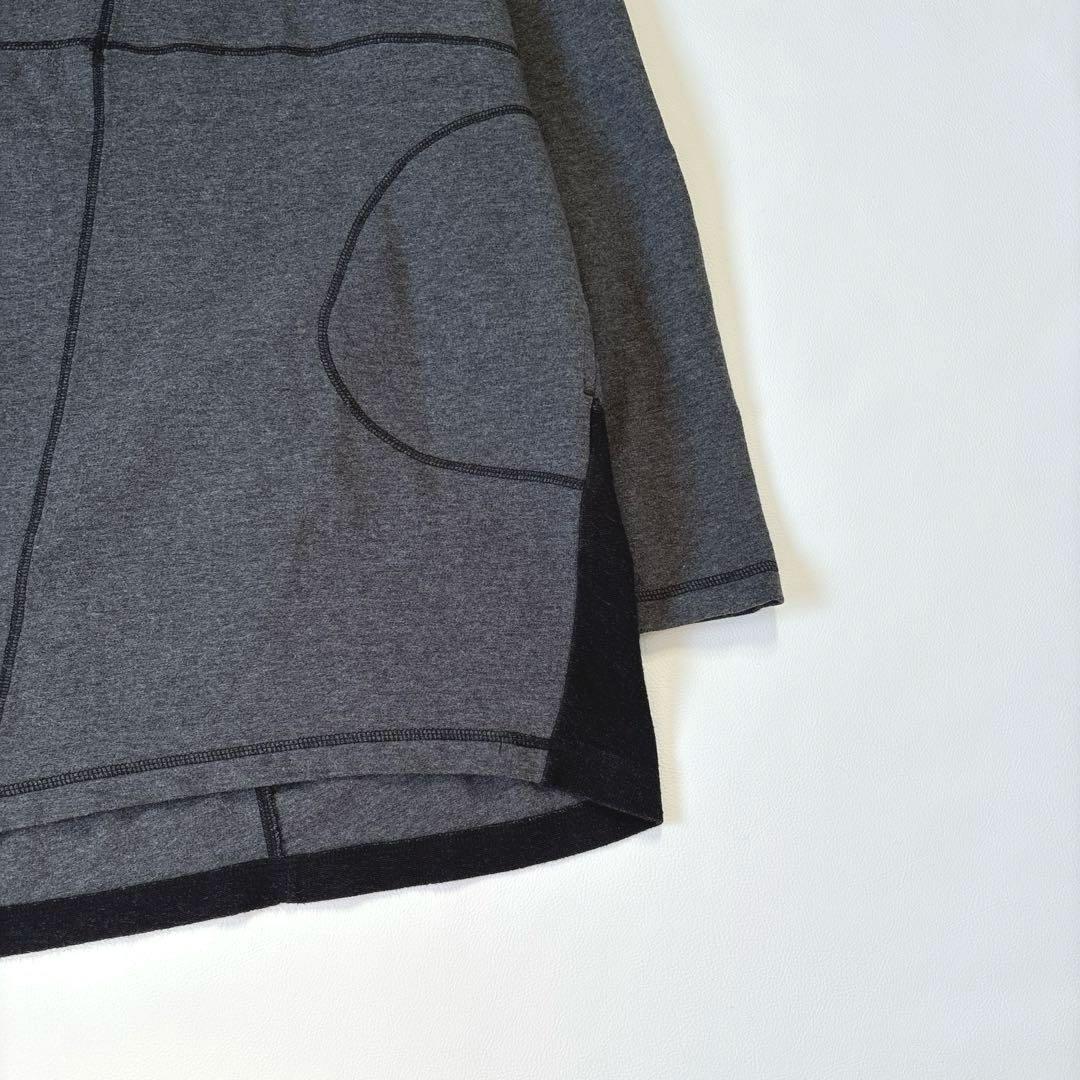 美品♡モユル アシンメトリー 変形 ハイネックワンピース 洗える 長袖 M-L