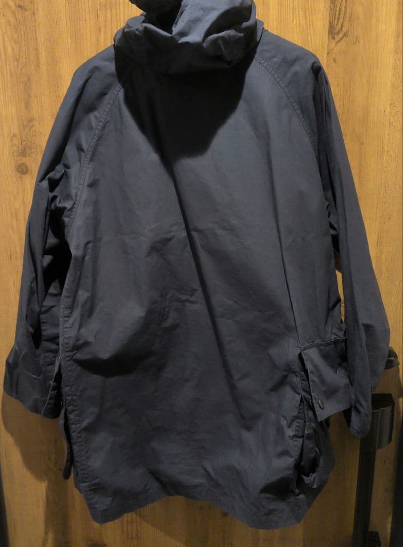 た*う様 Barbour ネイビー モッズコート 38