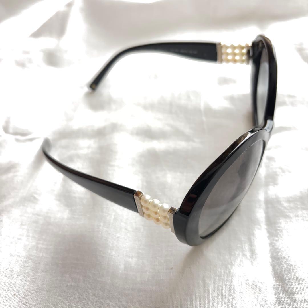CHANEL パール付きフレーム　サングラス　レアデザイン