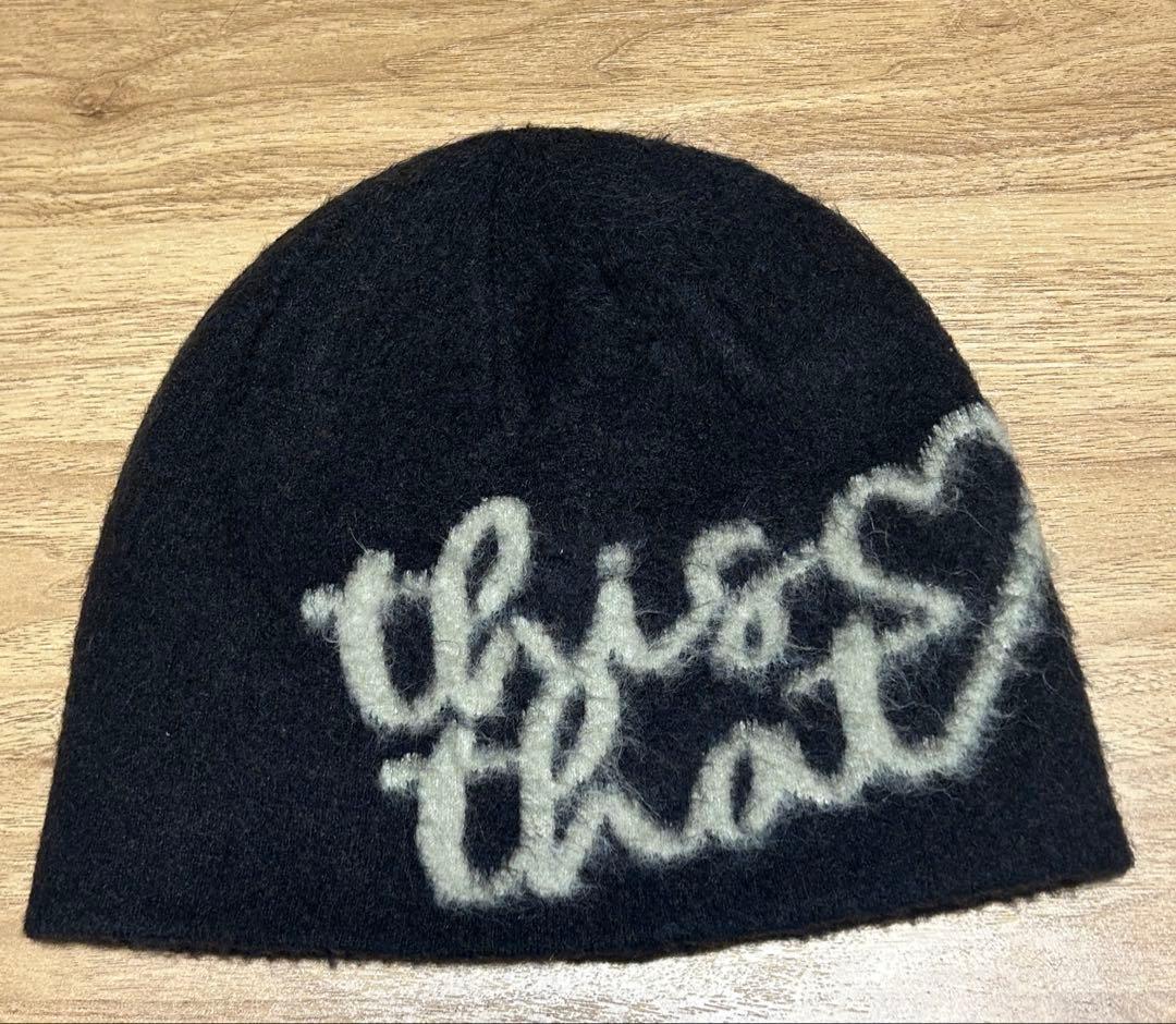 thisisneverthat ネバザ ビーニー ダークネイビー