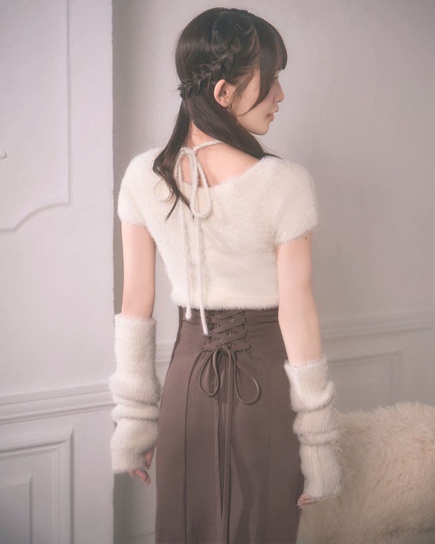 大人の美脚スカート michellMacaron タグ有