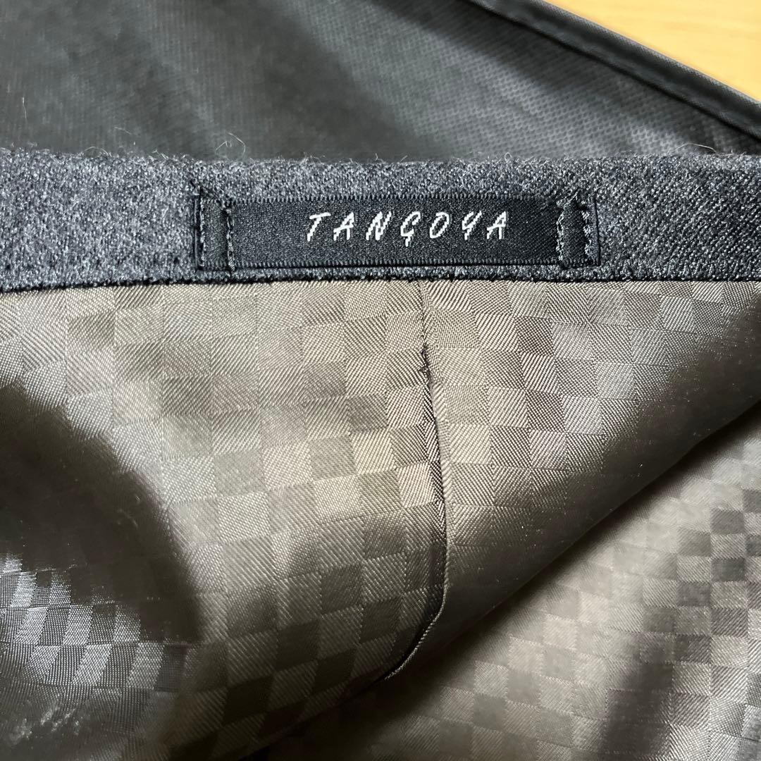 【未使用品】TANGOYA オーダーメイドスーツ　チャコール　グレー　XL