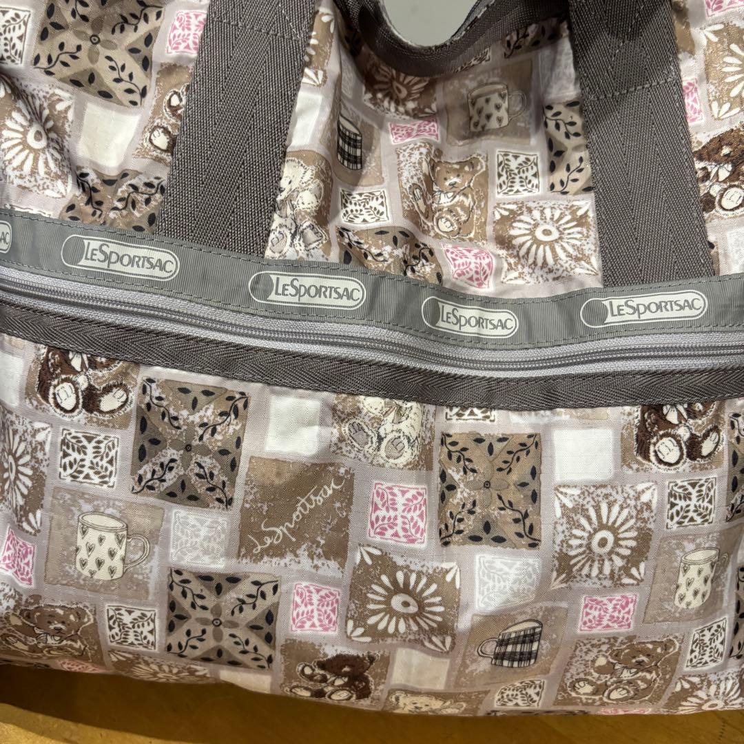 LESPORTSAC レスポートサック ボストンバッグ 美品　ラージ　希少　L