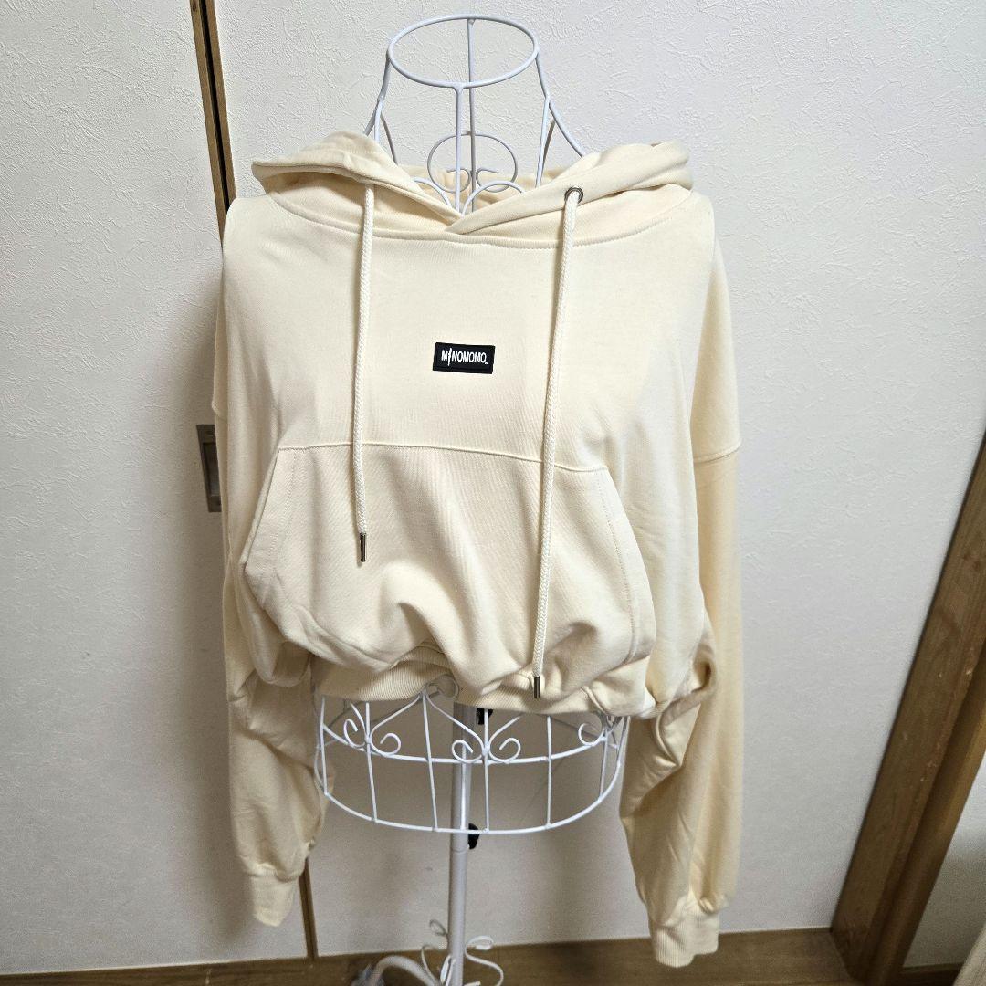 レア　新品　minomom フード付き ジョガーパンツ　セットアップ　S