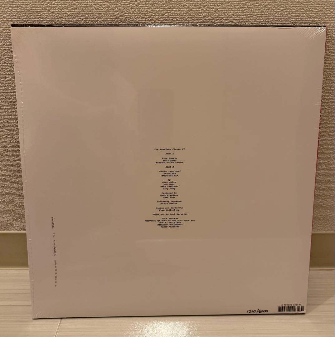 THE FEARLESS FLYERS IV 未開封 ヴァイナル