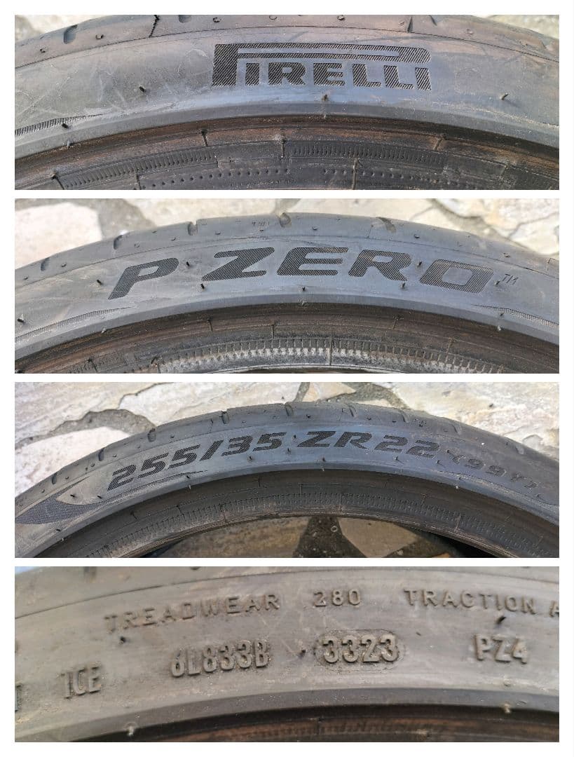 【送料無料】★295/30R22★2本セット★ピレリ★バリ溝