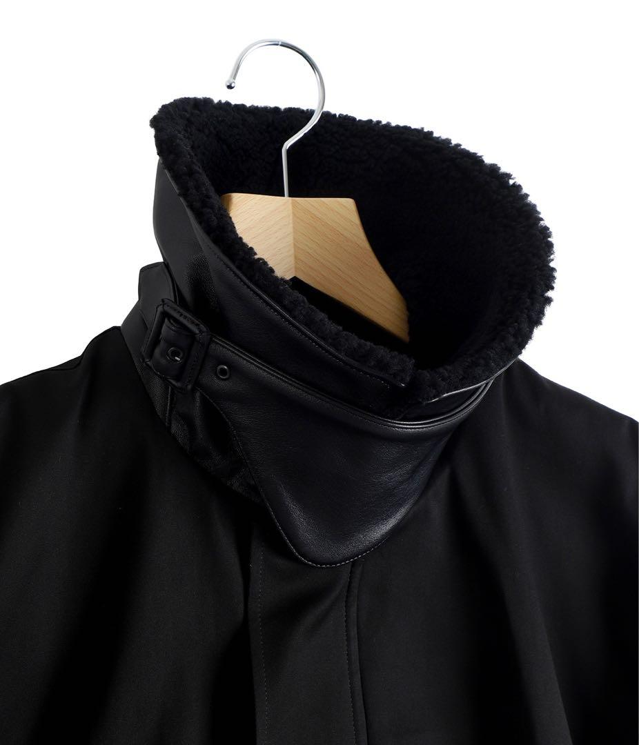ssstein MOUTON COLLAR PADDED JACKET Sサイズ