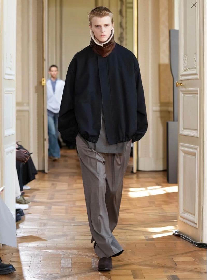 ssstein MOUTON COLLAR PADDED JACKET Sサイズ