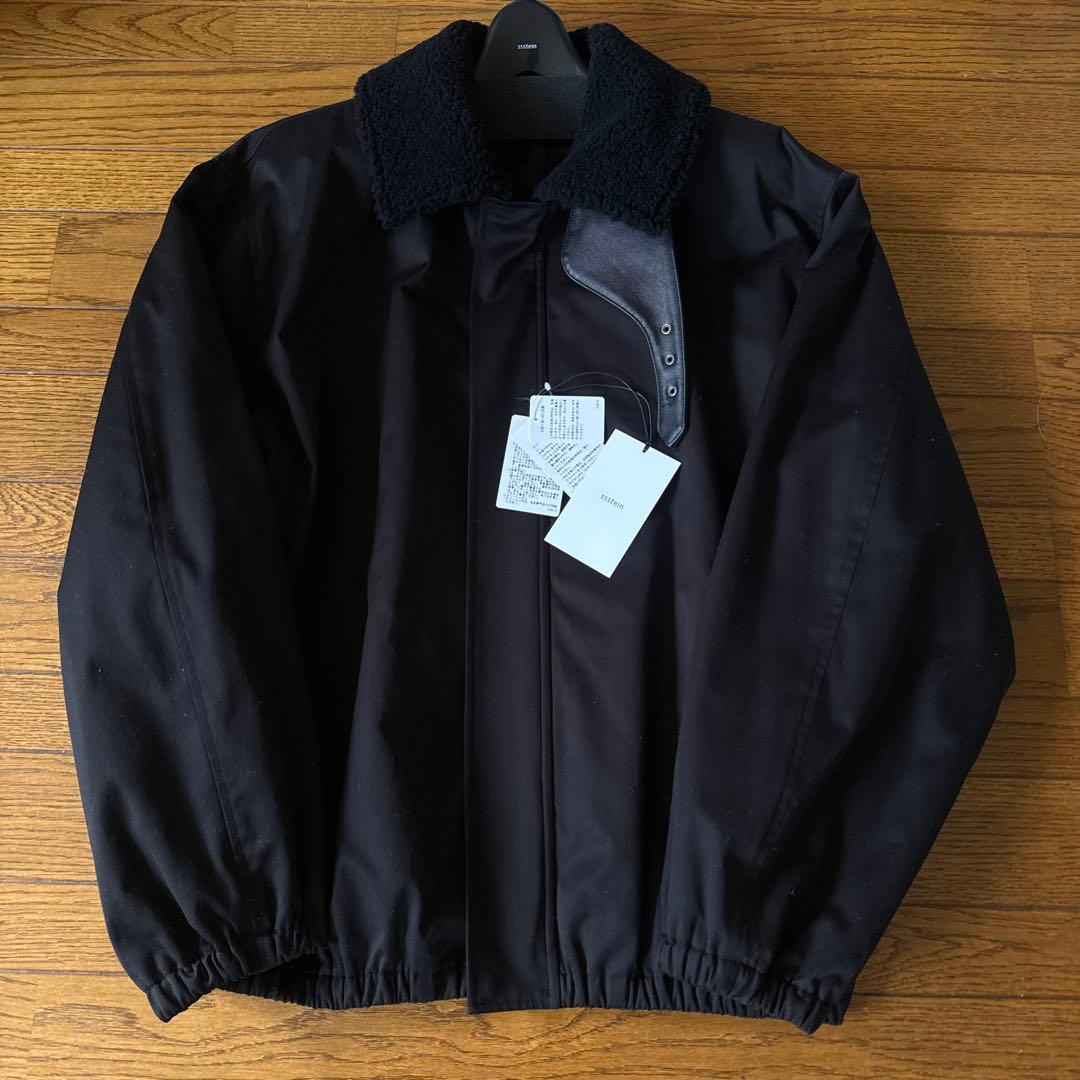 ssstein MOUTON COLLAR PADDED JACKET Sサイズ