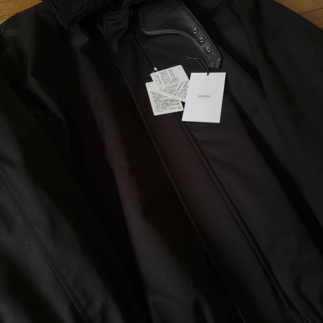 ssstein MOUTON COLLAR PADDED JACKET Sサイズ