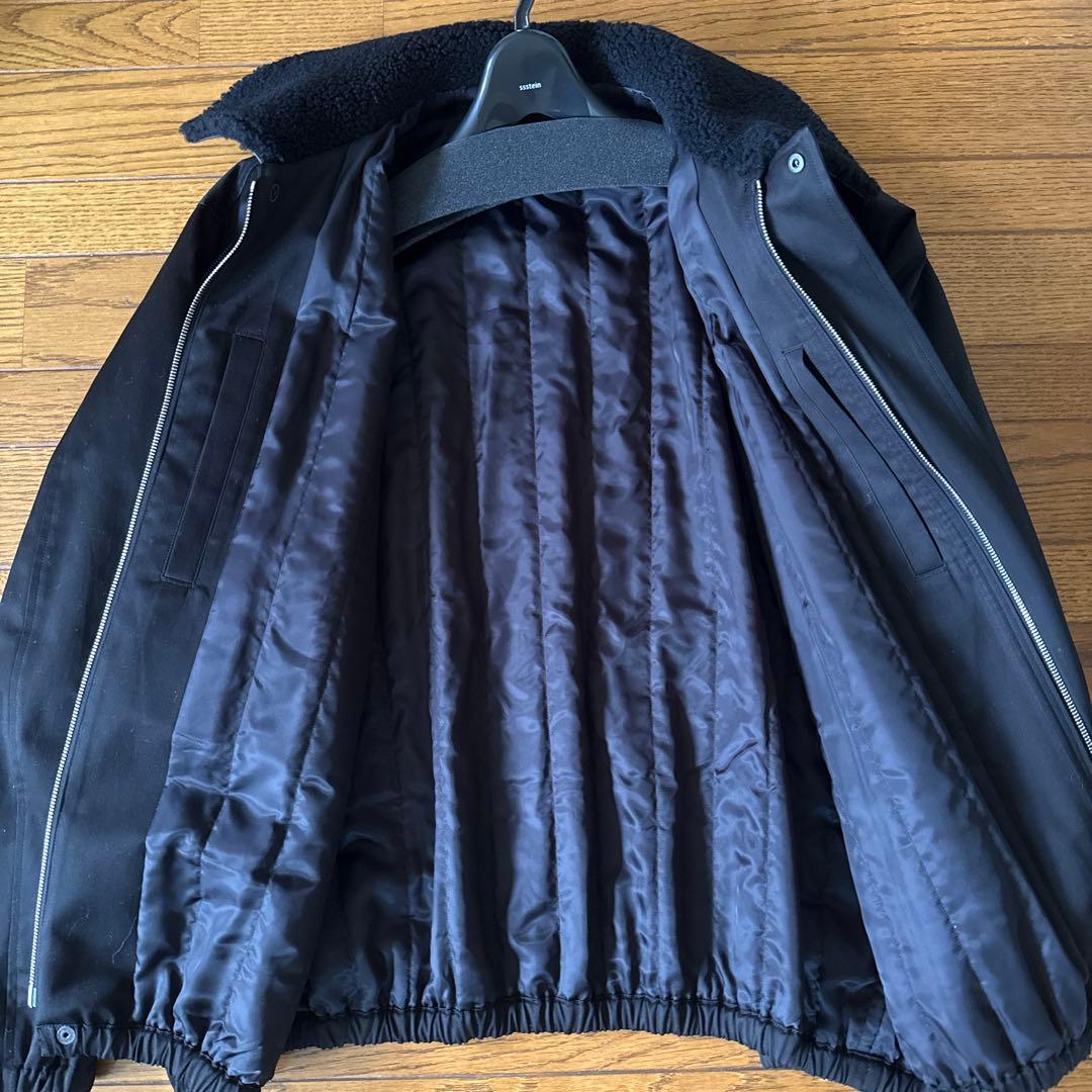 ssstein MOUTON COLLAR PADDED JACKET Sサイズ