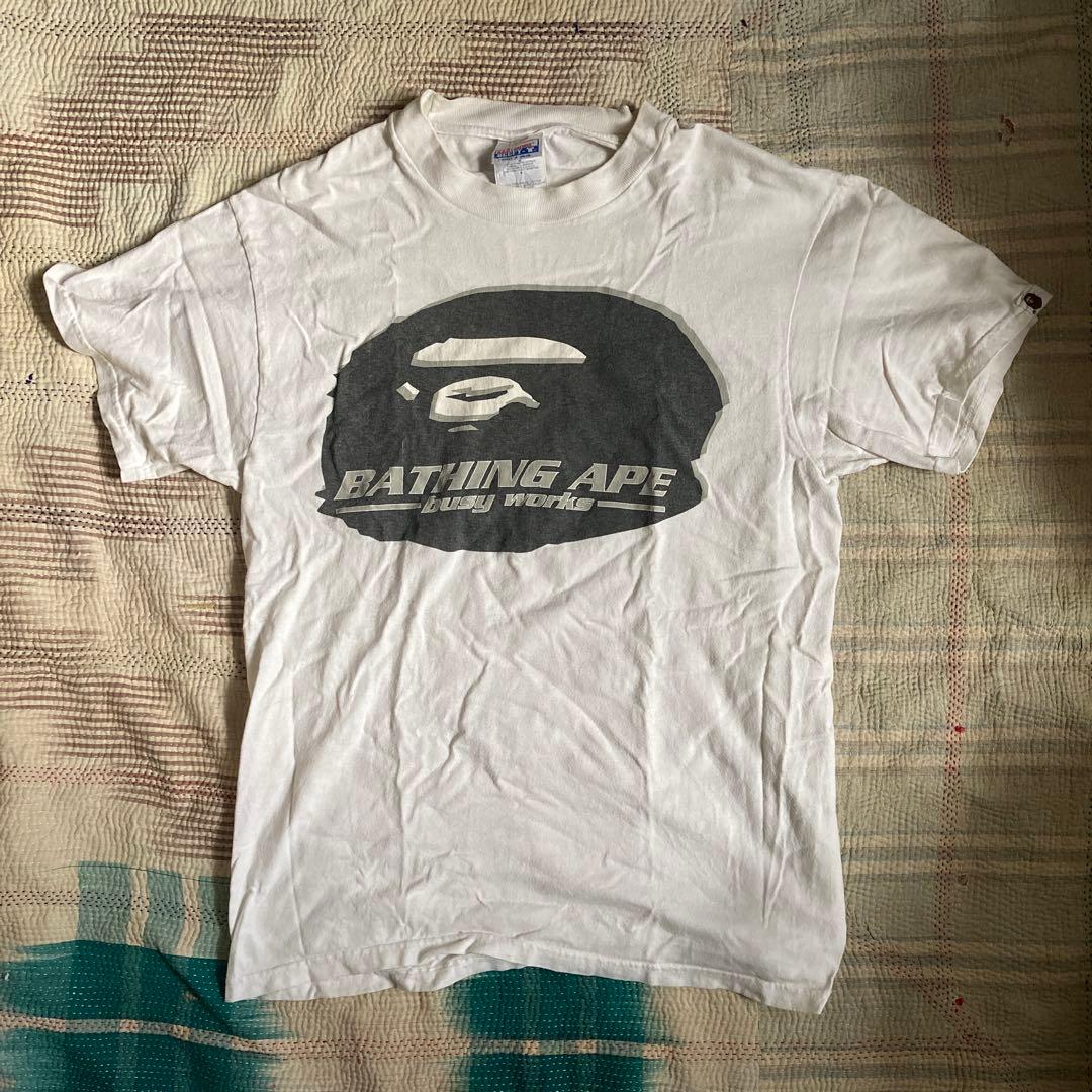 90s USA製 A Bathing Ape × Stash T Shirt