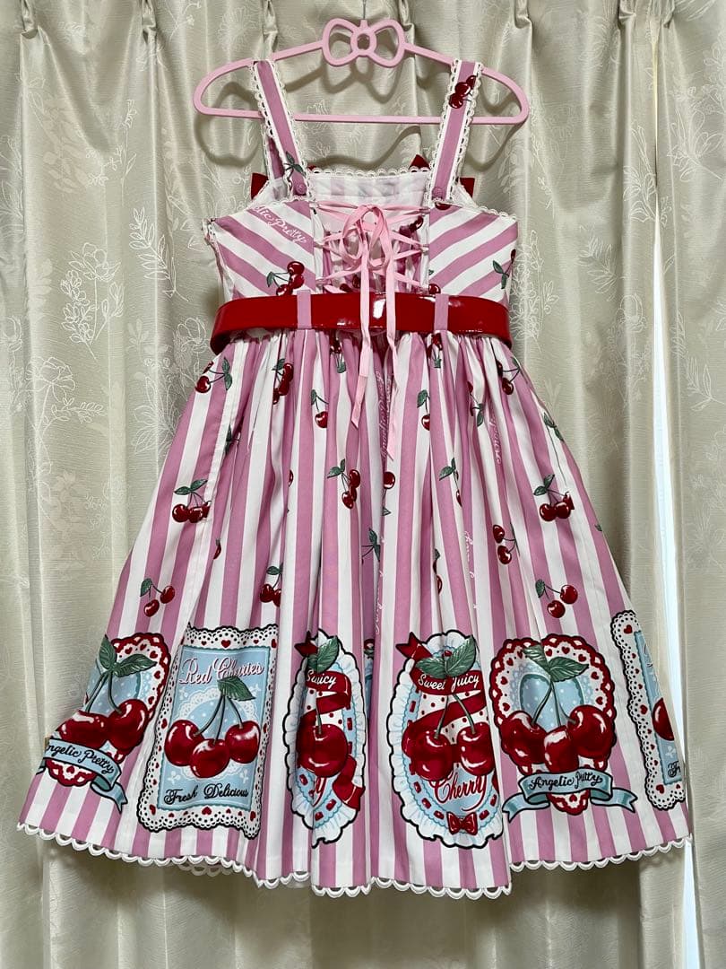 ワンピース Angelic Pretty Cherry Stamp JSK