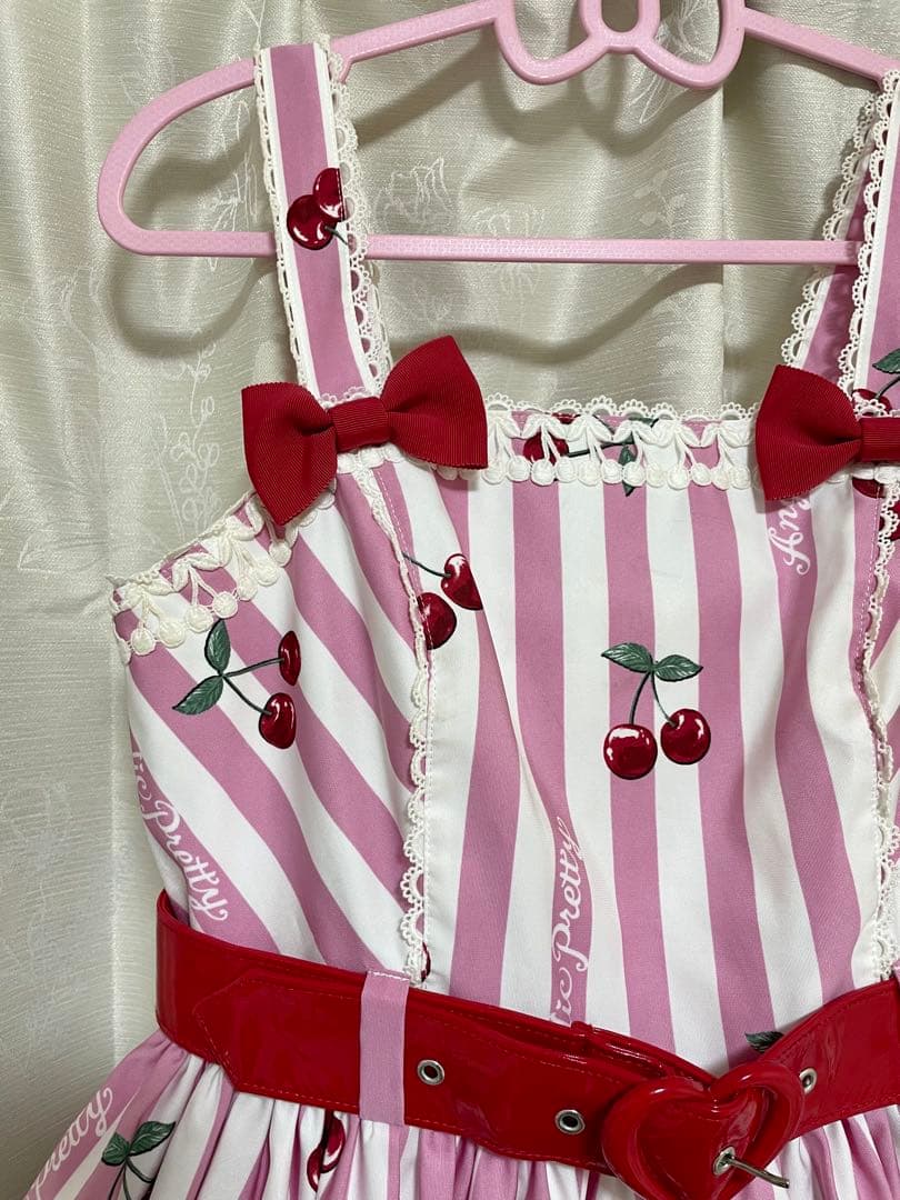 ワンピース Angelic Pretty Cherry Stamp JSK