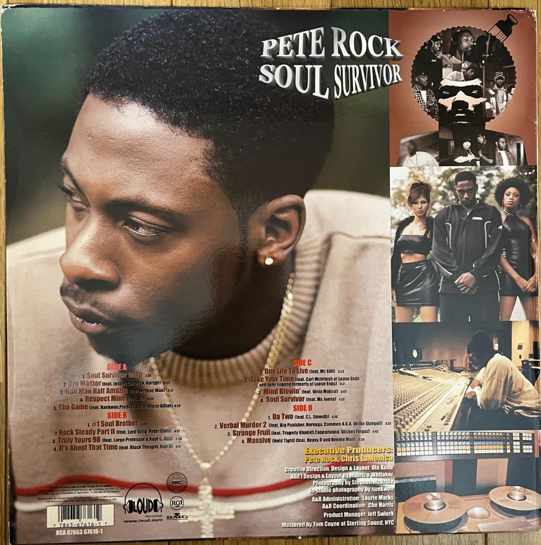 洋楽 (2LP) Pete Rock / Soul Survivor