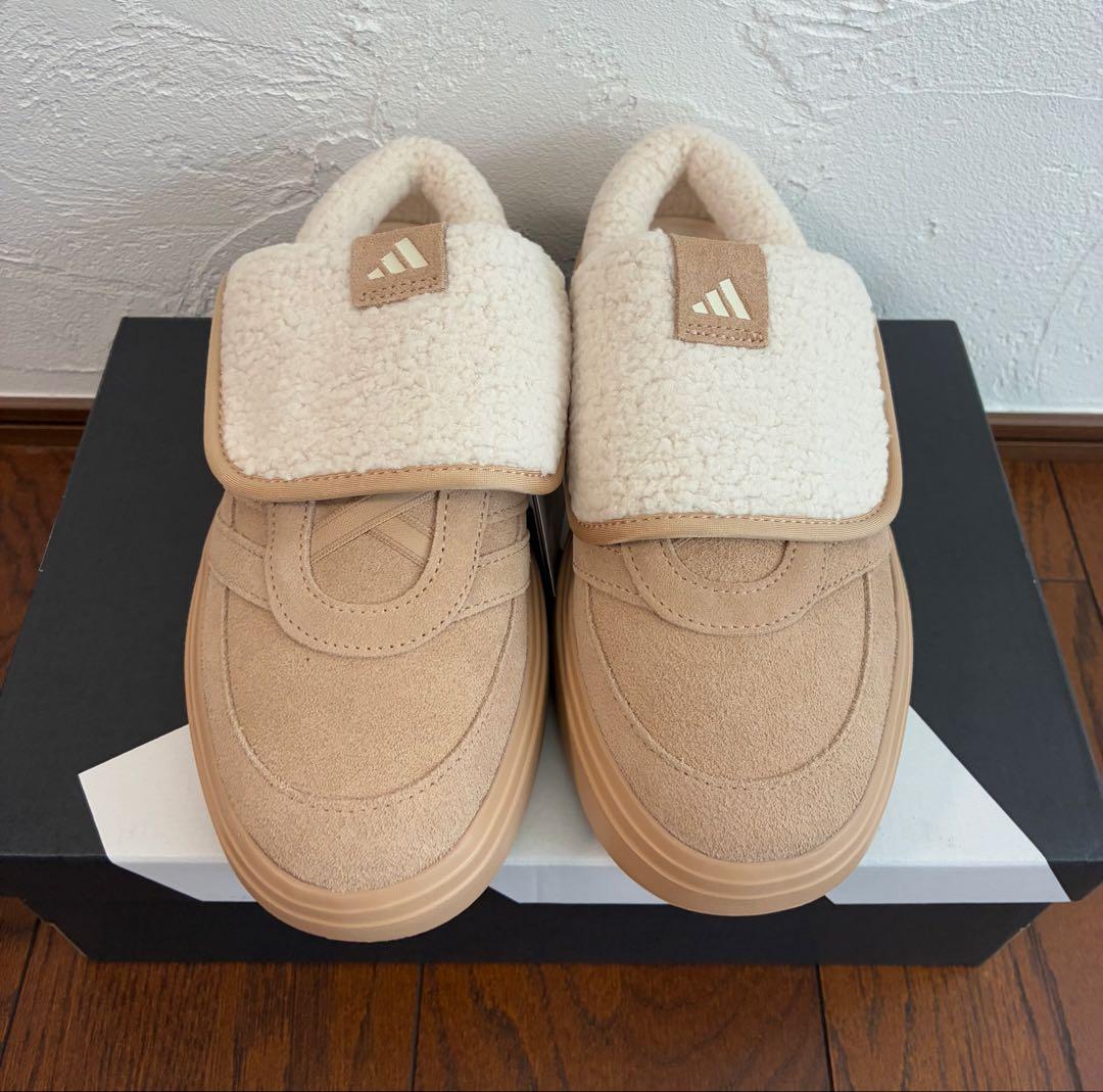 靴 Adidas Grand Cour Mule Warm Sandstone 24