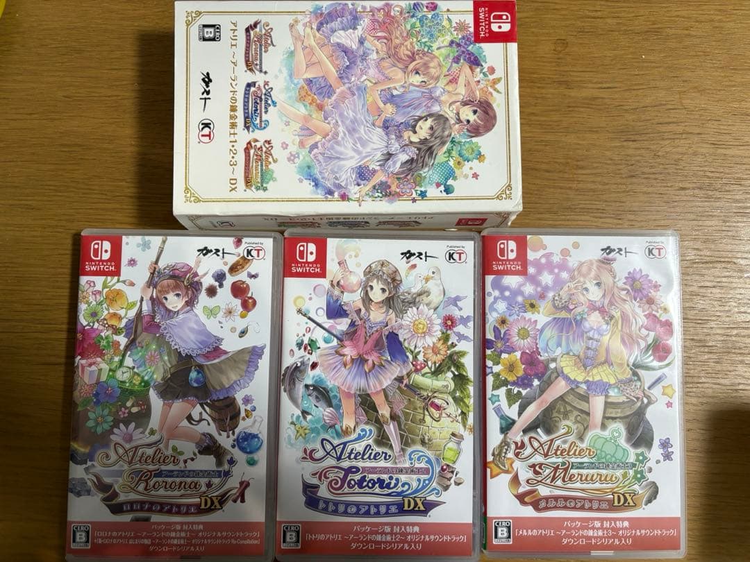 Switch/アトリエ～アーランドの錬金術士1・2・3～DX