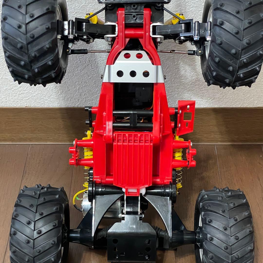 タミヤ　モンスタービートル　フタバ2.4GHzプロポ付、フルベア、メカ付
