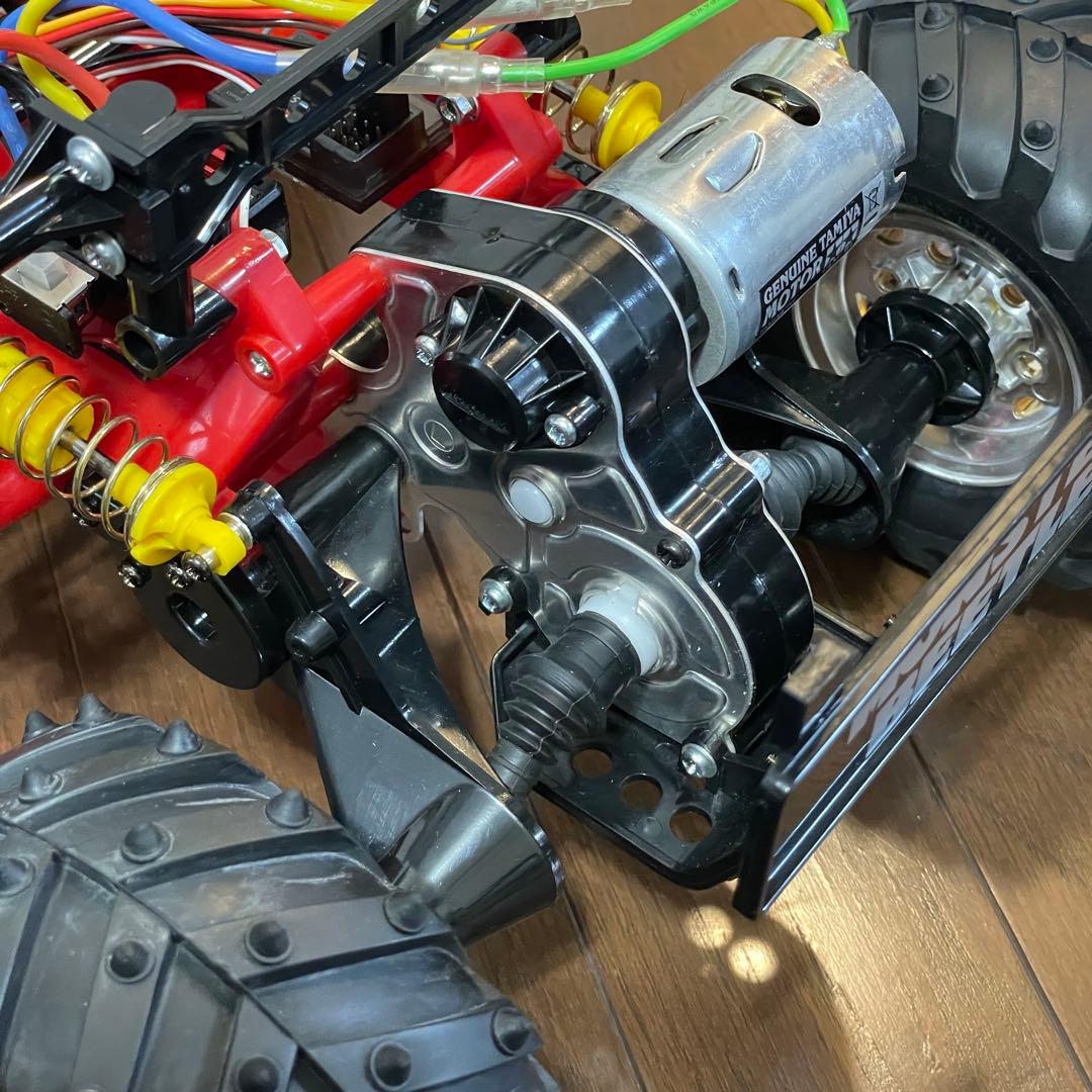 タミヤ　モンスタービートル　フタバ2.4GHzプロポ付、フルベア、メカ付