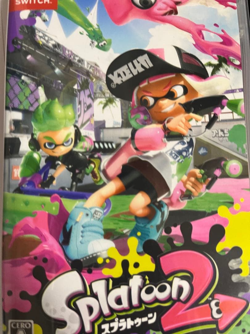 ソフト4本 スプラ2 スマブラ マリオカート ポケモン