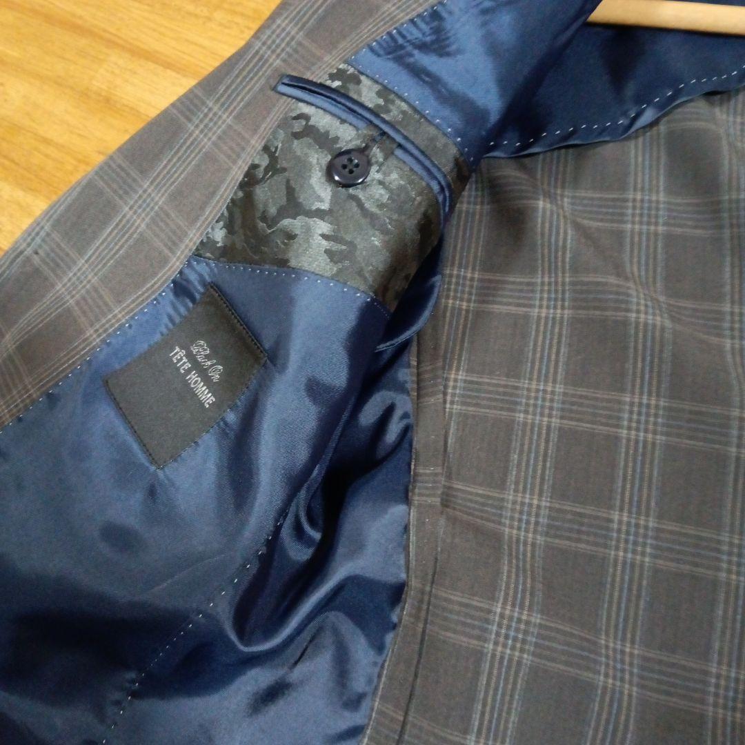 新品★未使用品★　TÊTE HOMME　テットオム　メンズスーツ　上下セット