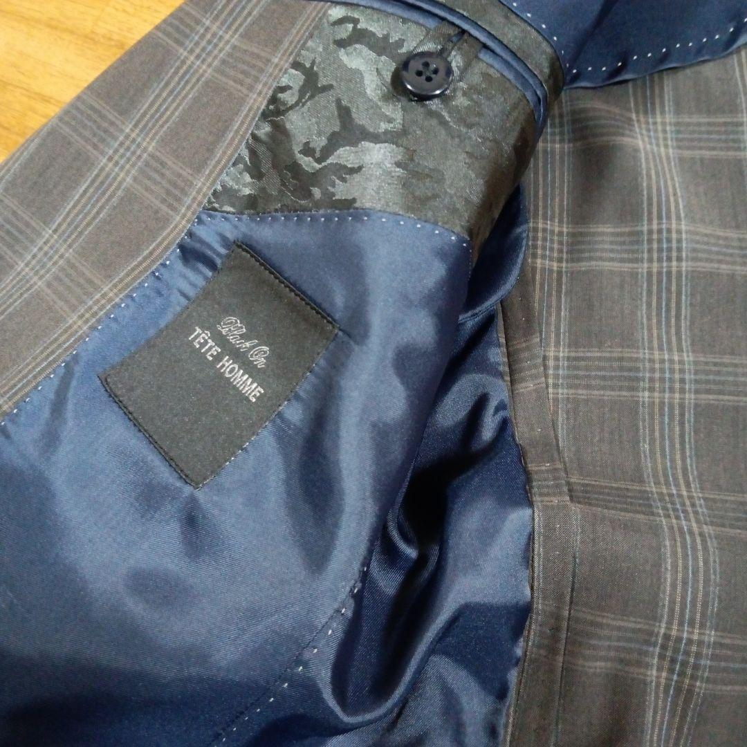 新品★未使用品★　TÊTE HOMME　テットオム　メンズスーツ　上下セット