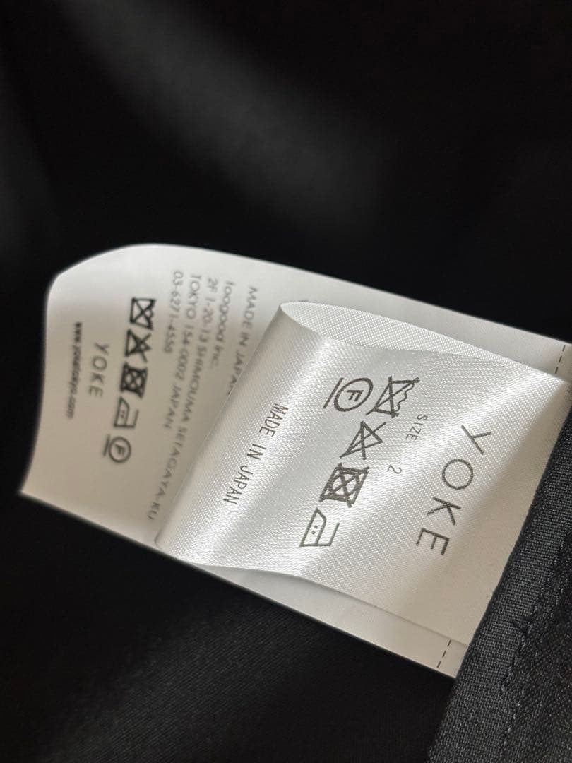 ジャケット・アウター 25SS YOKE WOOL DOUBLE BREASTED JACKET