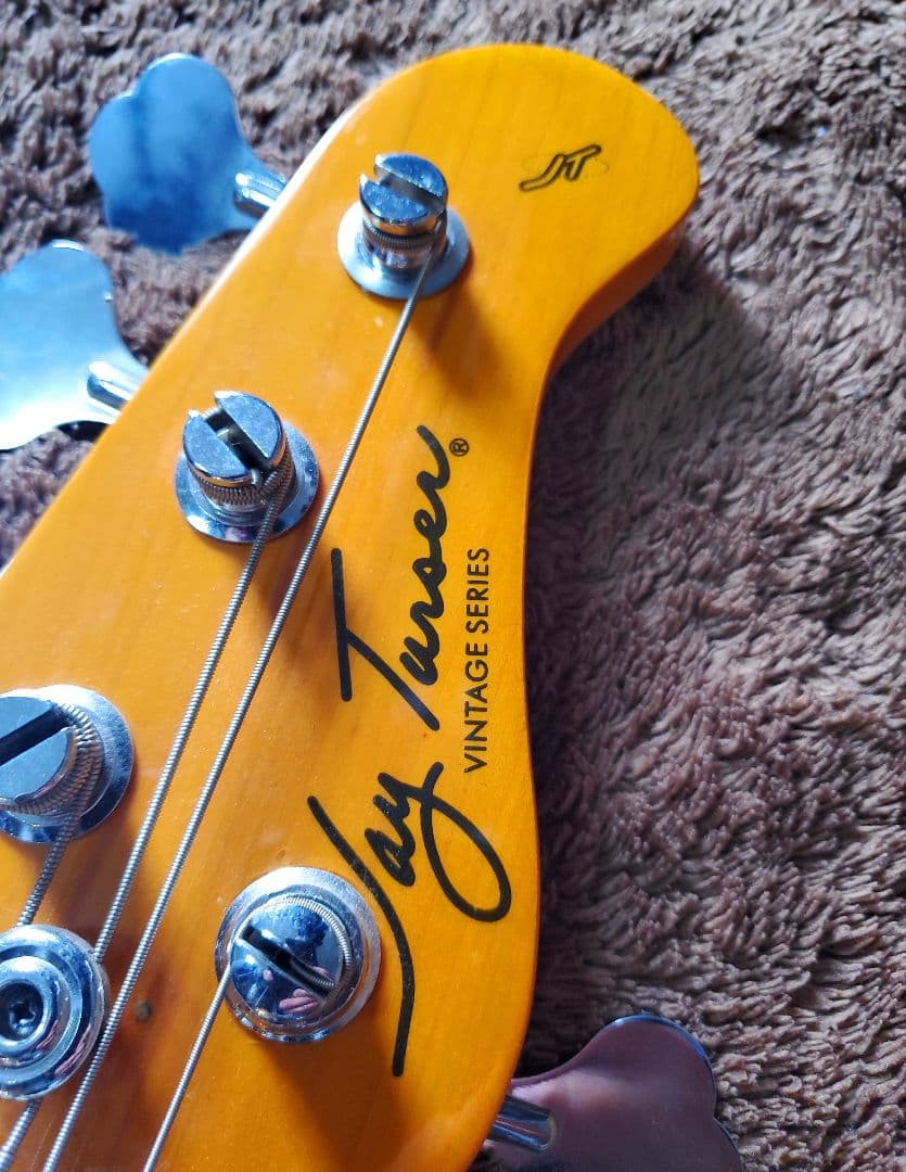 ​Jay Turser USA 5弦ベース【メイプル1ピースネック】希少　MOD