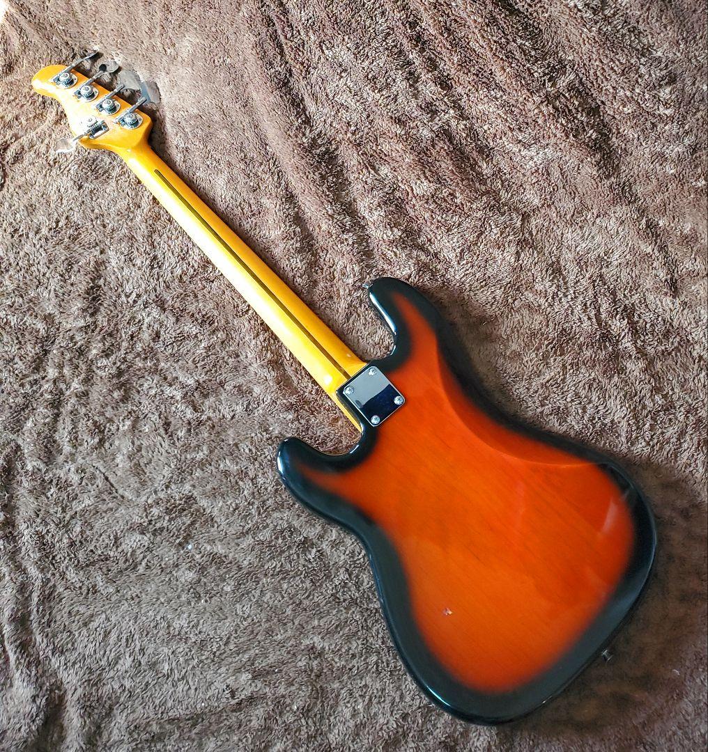 ​Jay Turser USA 5弦ベース【メイプル1ピースネック】希少　MOD