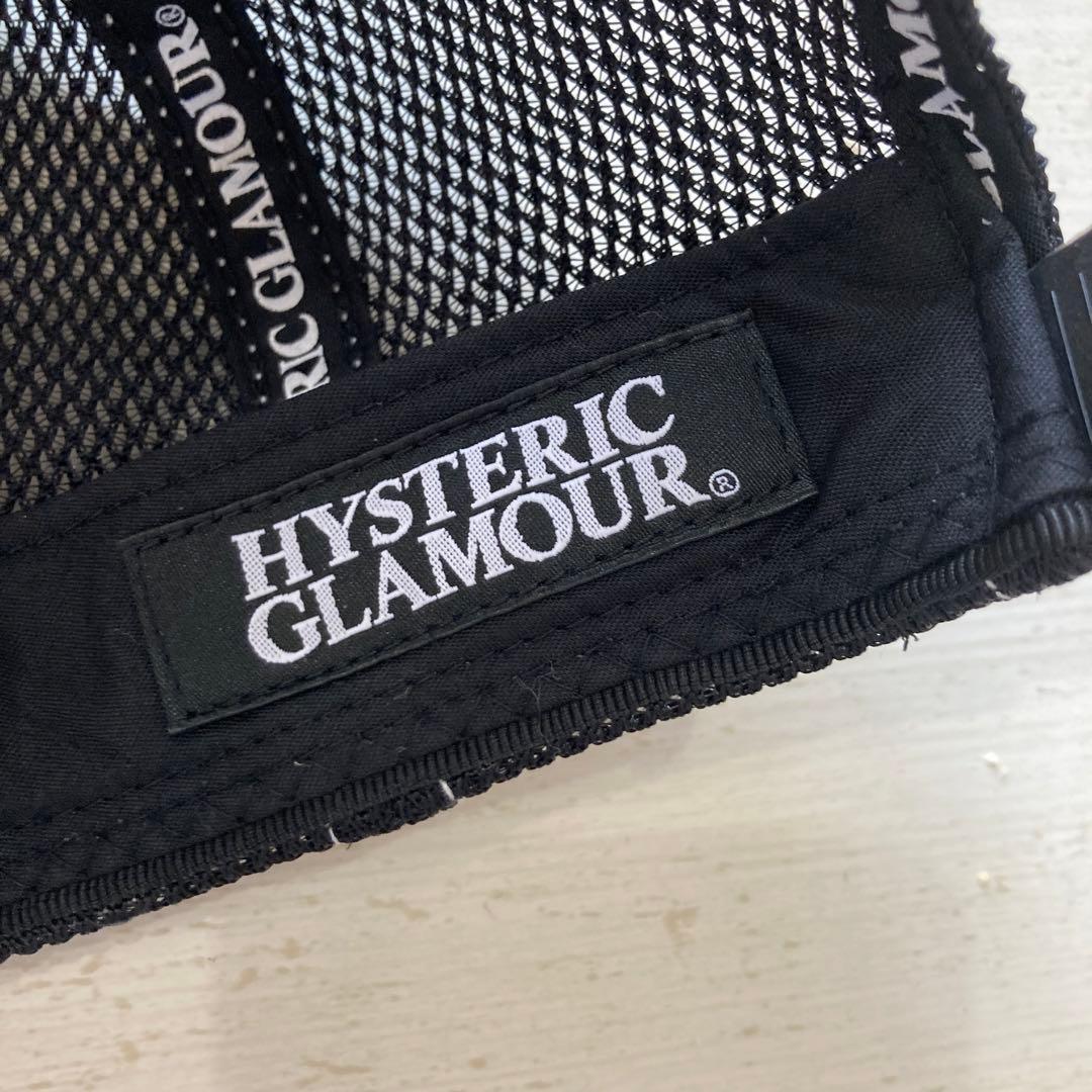 HYSTERIC GLAMOUR メッシュキャップ トラッカー 黒