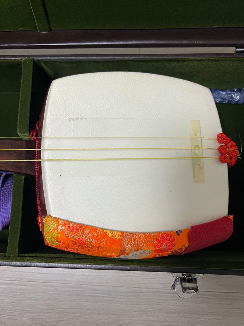 三味線中竿東さわり付き