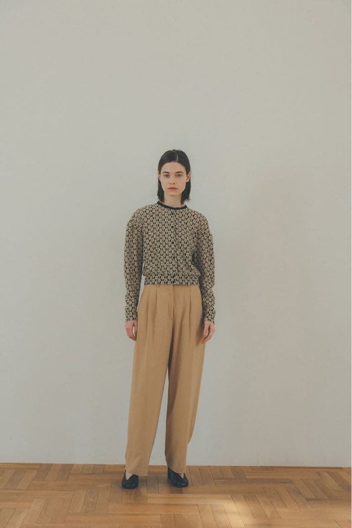 CLANE クラネ 3D FLOWER LACE CARDIGAN カーディガン