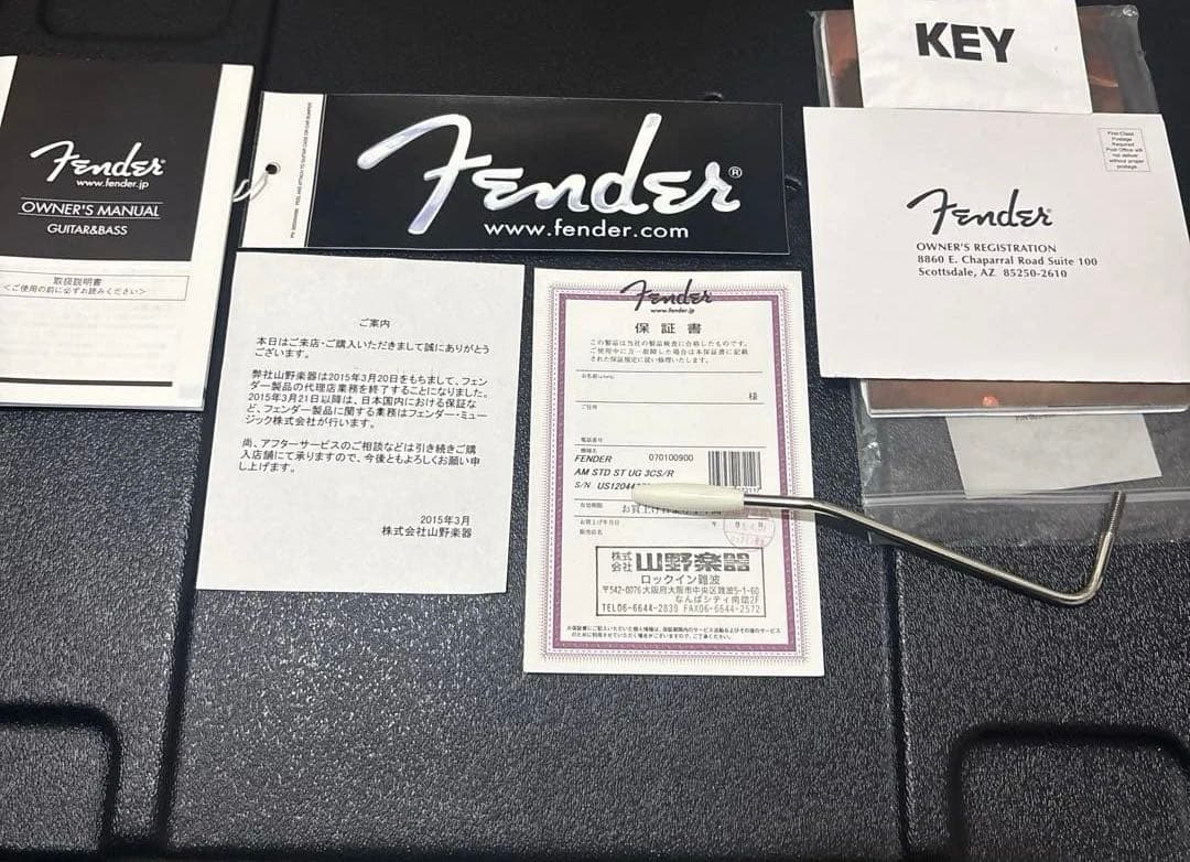 ギター Fender American standard stratcaster