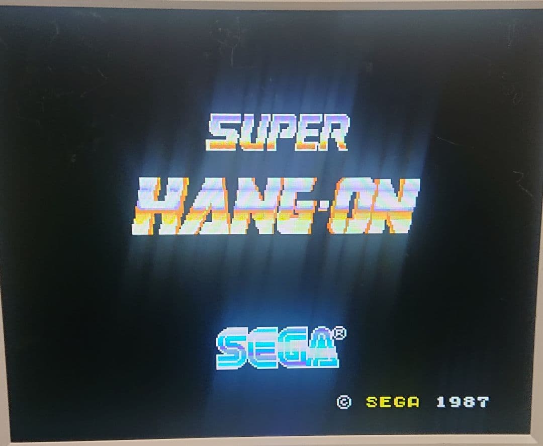 x68000 スーパーハングオン 5インチFD2枚・マニュアル1冊