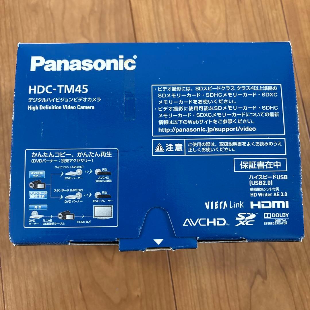 Panasonic TM45 ビデオカメラ